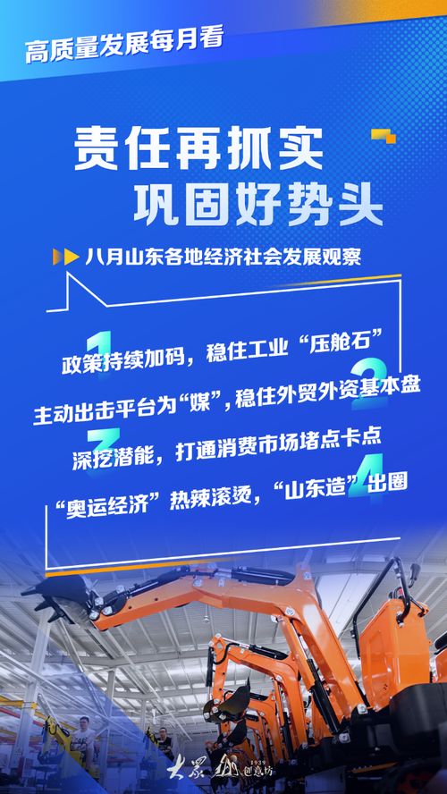 高質量發(fā)展每月看 責任再抓實 鞏固好勢頭——八月山東各地經濟社會發(fā)展觀察